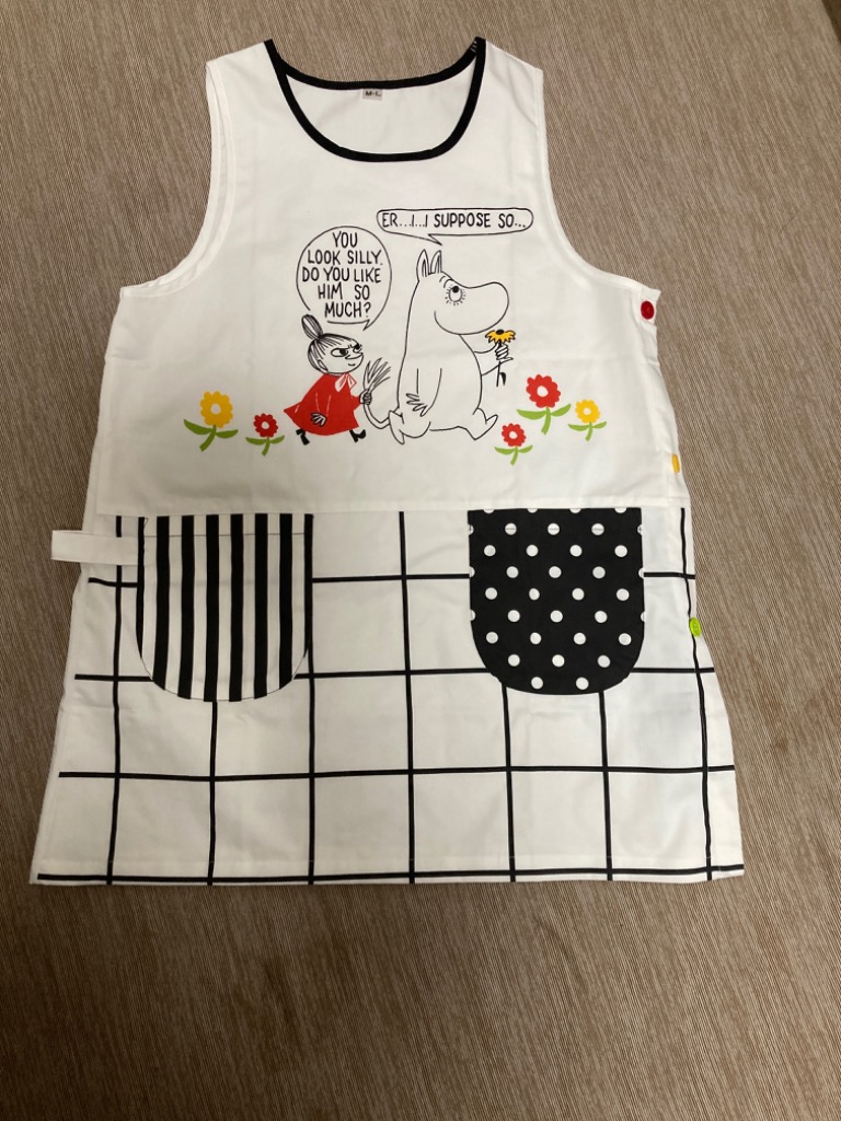 エプロン Y's for living×ムーミンコラボ MOOMIN エプロン 保育士 キャラクター ムーミン グッズ 北欧