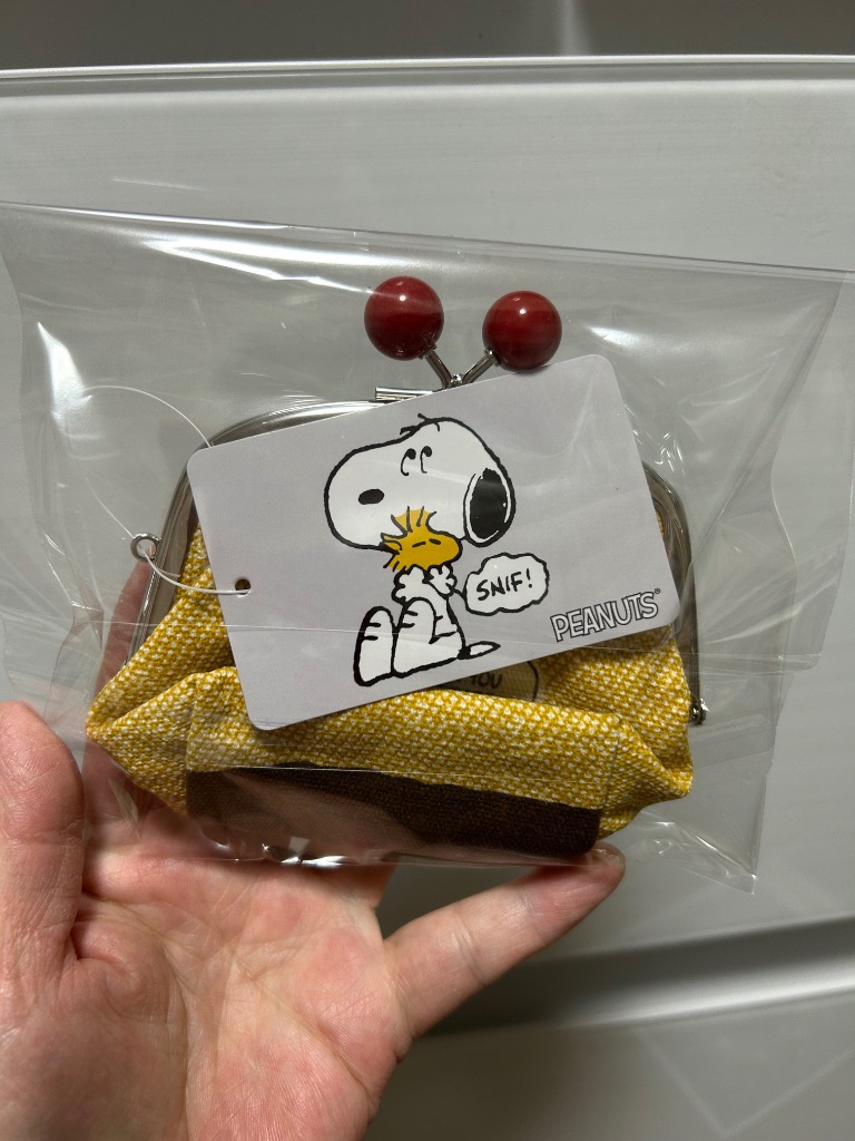 SNOOPY ポーチ スヌーピー グッズ ミニサイズ がま口ポーチ ミニ
