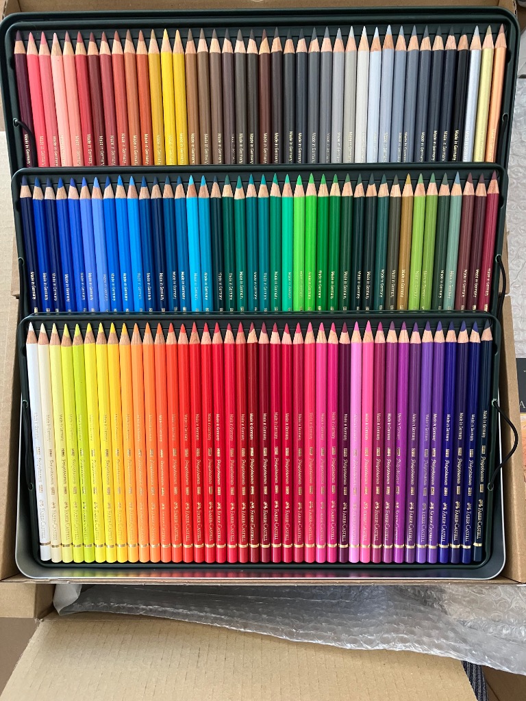 ファーバーカステル ポリクロモス色鉛筆 120色 缶入 110011 日本正規品