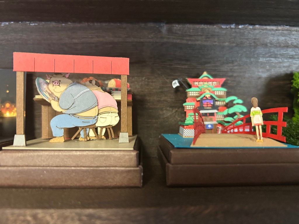 さんけい みにちゅあーとキット nonscale スタジオジブリmini 千