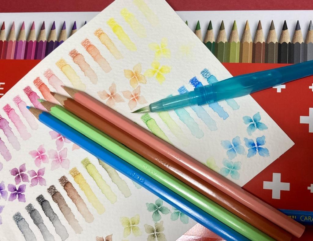 CARAN d'ACHE カランダッシュ スイスカラー色鉛筆 40色セット