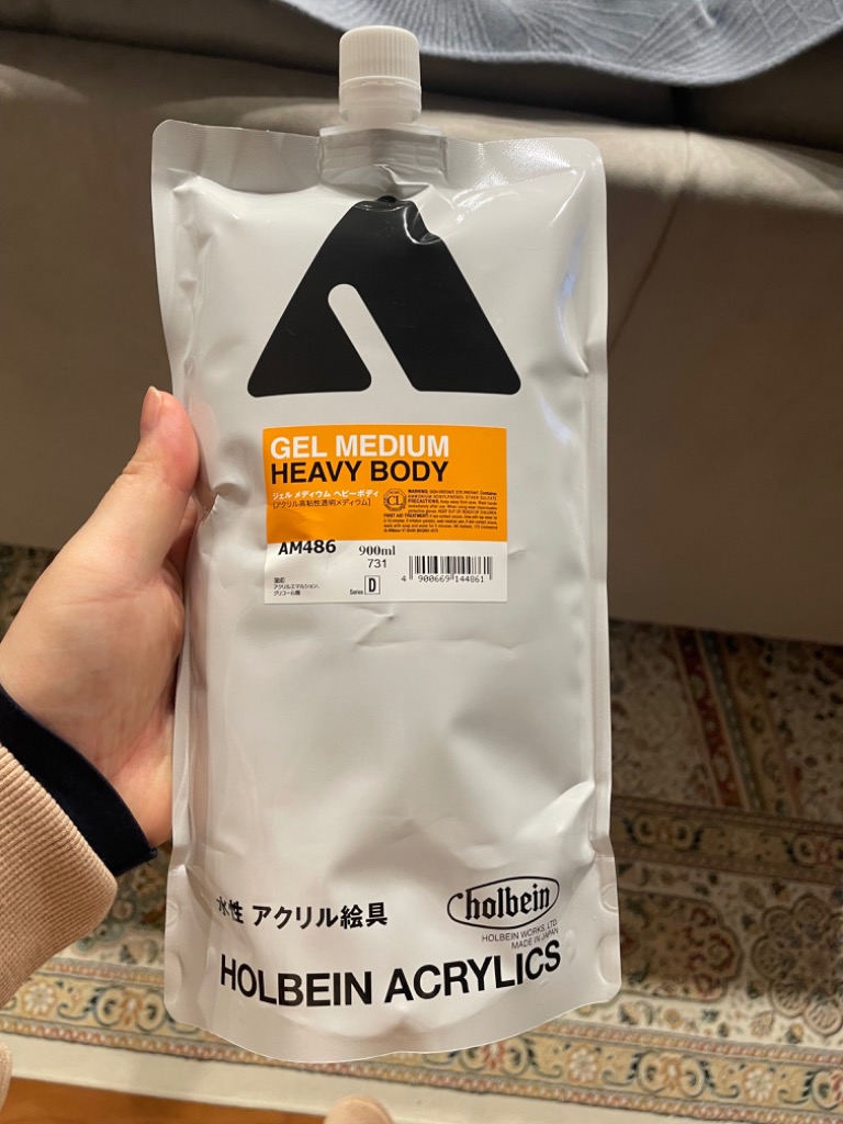 ホルベイン ジェルメディウム 900ml 各種 : Art&Craft Lab - 通販