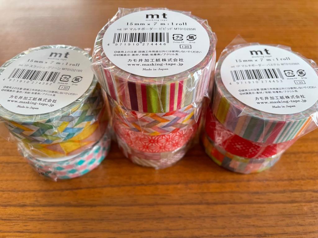 mt（エムティー） カモ井加工紙 マスキングテープ mt 1P Deco01