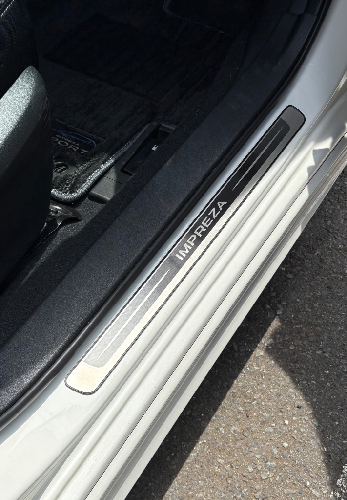 E1017FL000サイドシルプレート「IMPREZA」前席左右セット インプレッサ GT/GK純正パーツ スバル 純正 サイドシルプレート（車用品・バイク用品）の通販