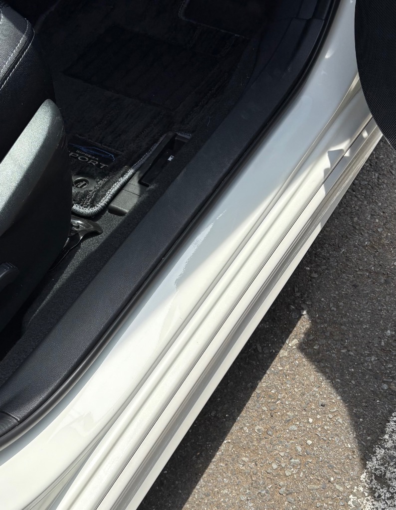 E1017FL000サイドシルプレート「IMPREZA」前席左右セット インプレッサ GT/GK純正パーツ スバル 純正 サイドシルプレート（車用品・バイク用品）の通販