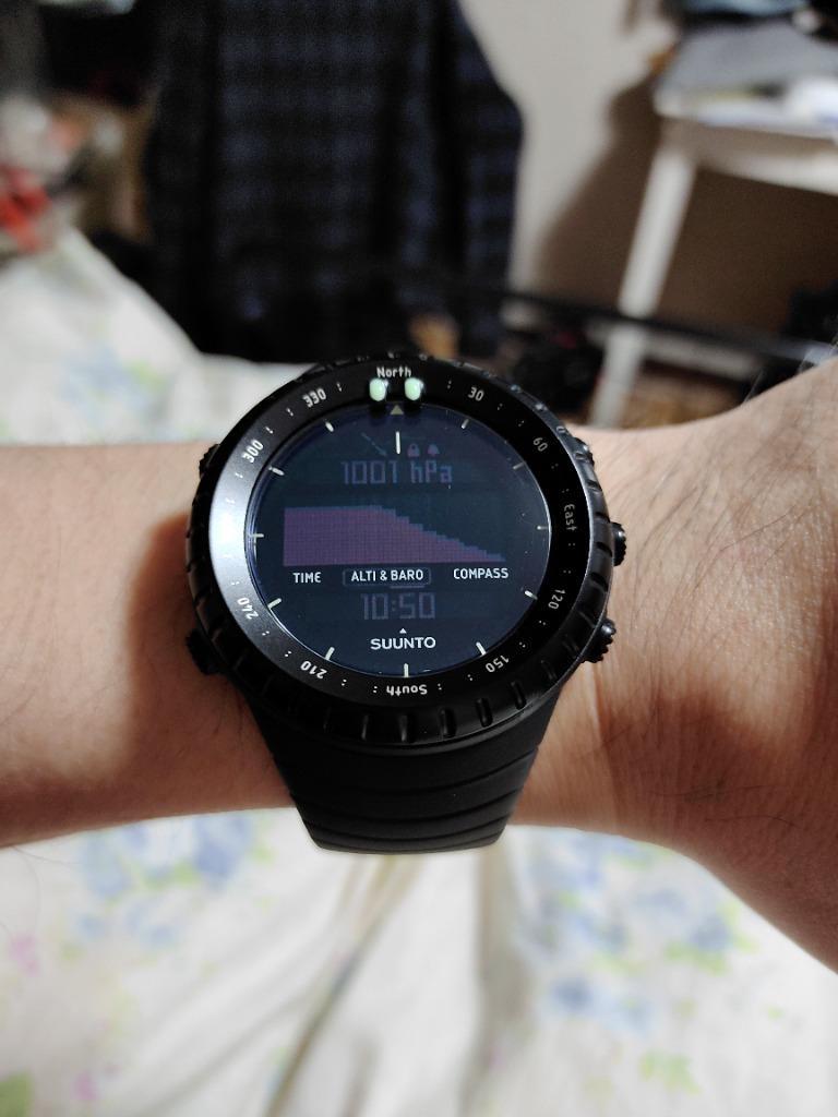 【買い正本】新品　SUUNTO(スント) ヴェクター・レギュラーブラックSS010600110 (Discontinued Model) スント