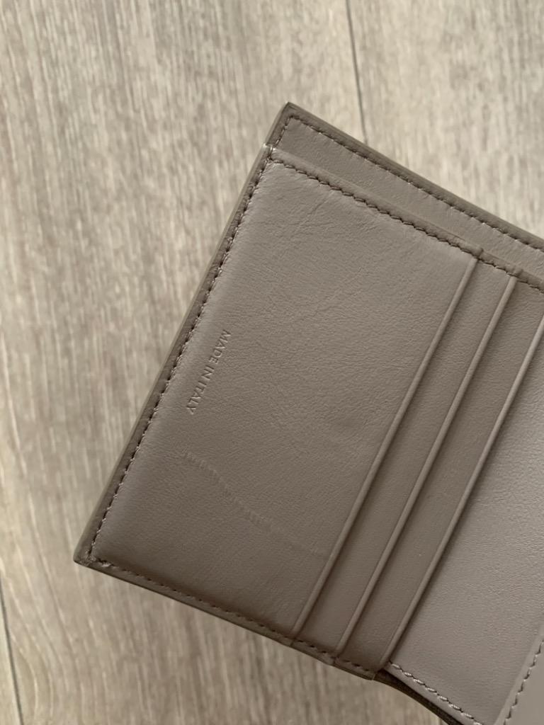 極美品 セリーヌ スモール トリオンフウォレット アイスブルー
