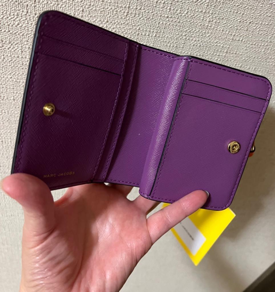 MARC JACOBS ザ スナップショット ミニ コンパクトウォレット マークジェイコブス ザ スナップショット ミニコンパクト