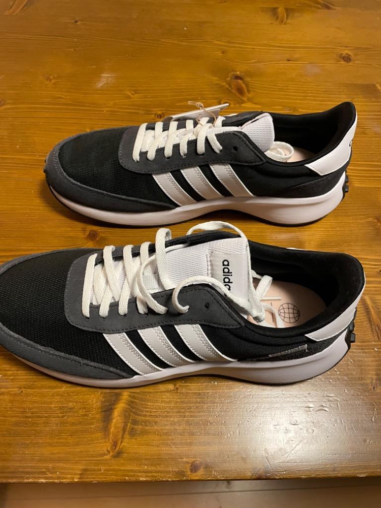 adidas アディダス RUN 70S M メンズスニーカー ラン70SM GX3090 GF コアブラック フットウェアホワイト カーボン