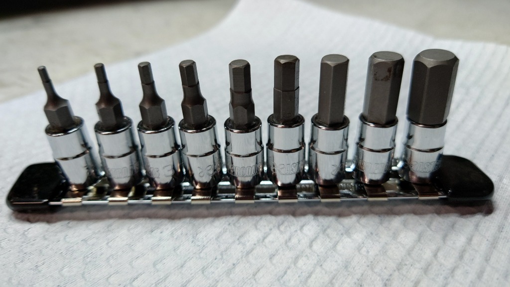 アストロプロダクツ 1/4DR HEXビットソケットセット ミリ (9個組