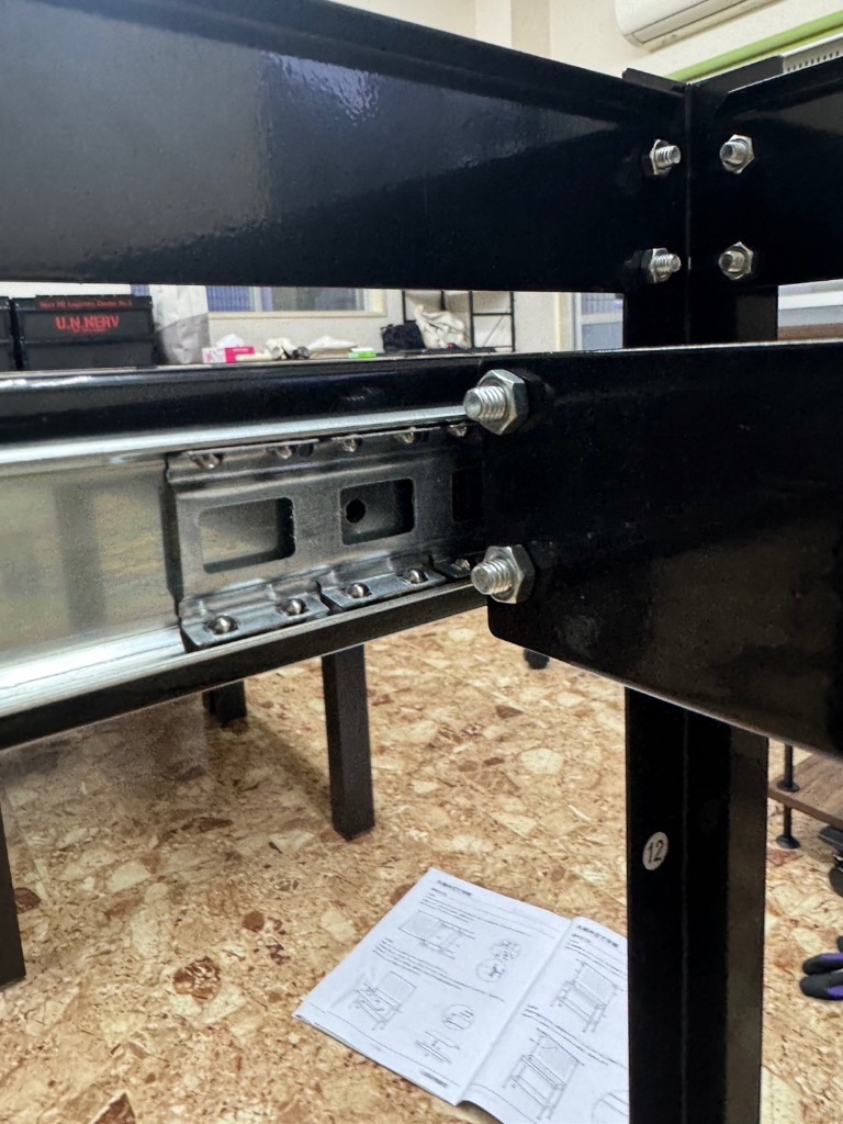 アストロプロダクツ ライトワークベンチ 800mm ブラック | 作業
