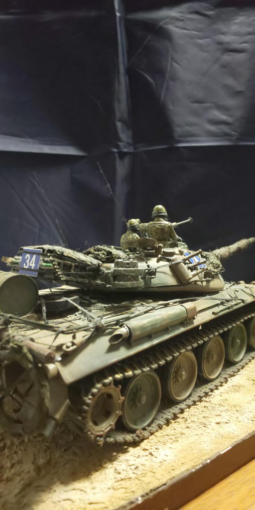 35-045D】1/35 陸上自衛隊 74式戦車 ディテールアップパーツ 取っ手