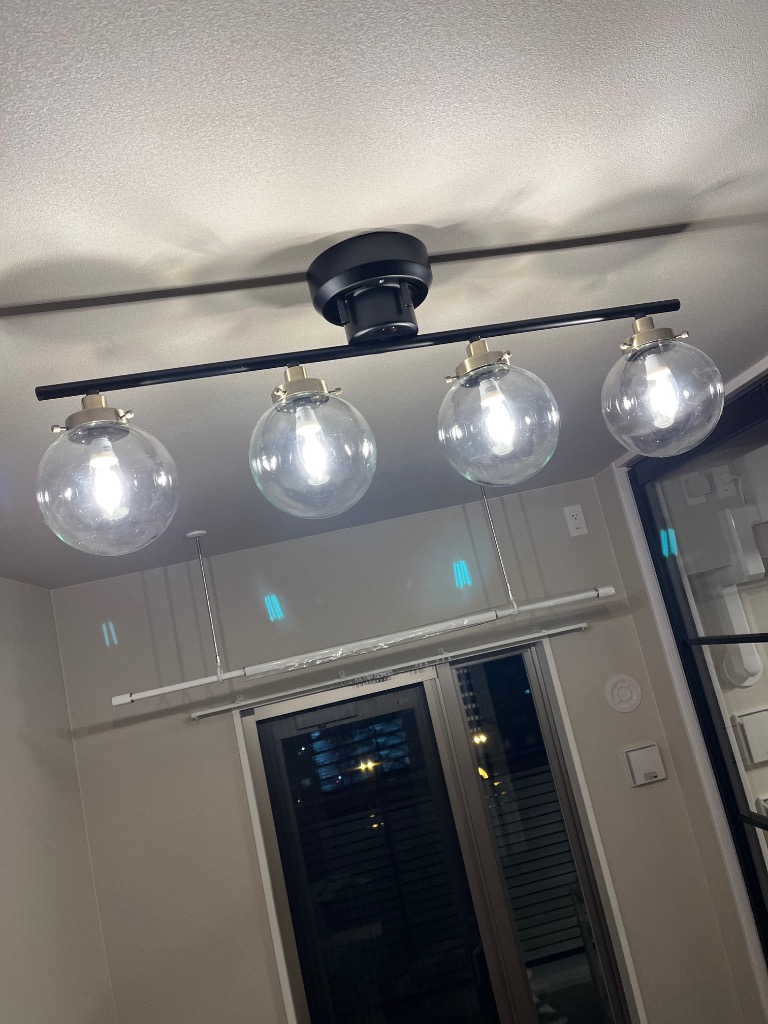 EMOOR シーリングライト スポットライト LED対応 球体 クリア