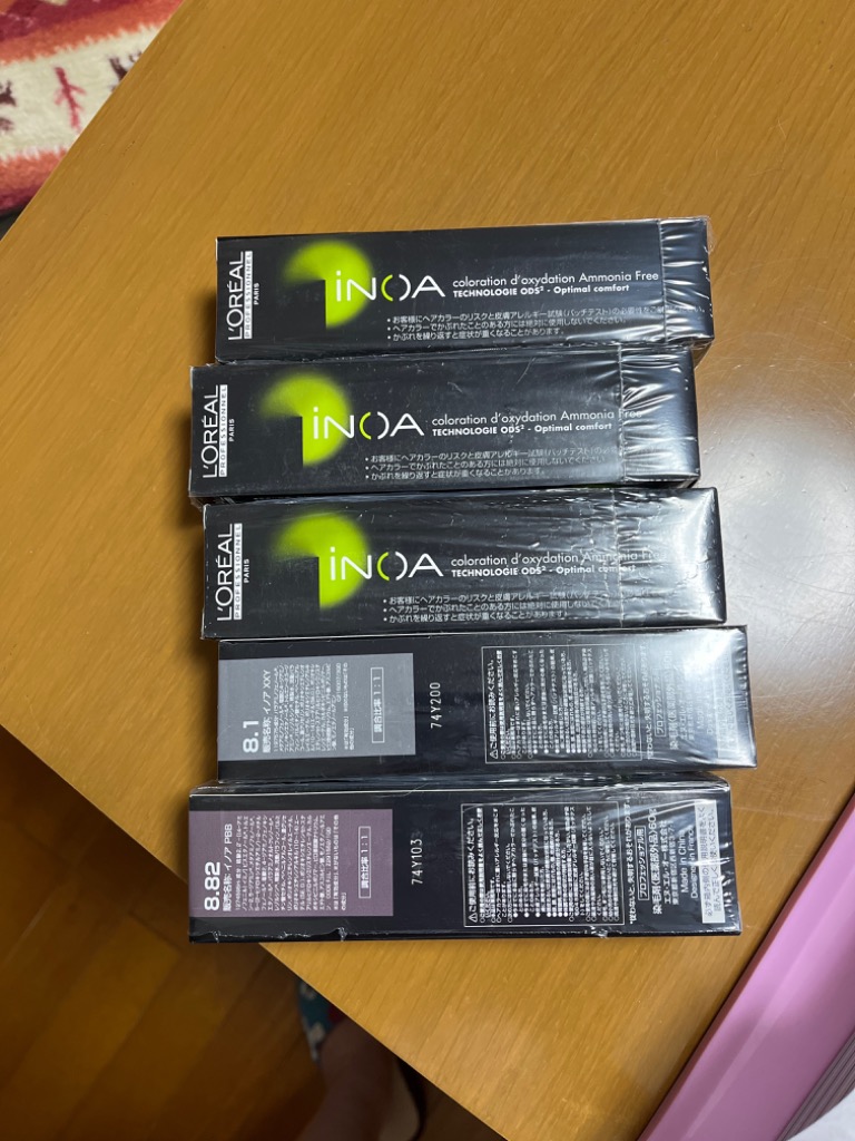 iNOA ヘアカラー剤 ロレアル イノアカラー【アッシュ8.11】＜60g