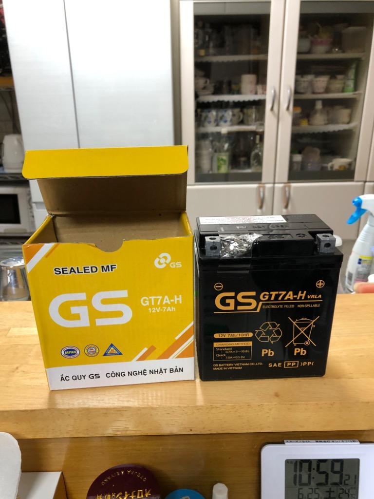 GSユアサ GTZ8V YTZ8V 互換品 ベトナム GSバッテリー GT7A-H 初期充電