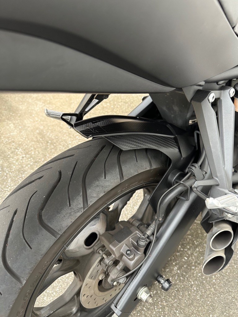 MOS MT-25 MT-03 YZF-R25 YZF-R3 リアフェンダー マッドガード
