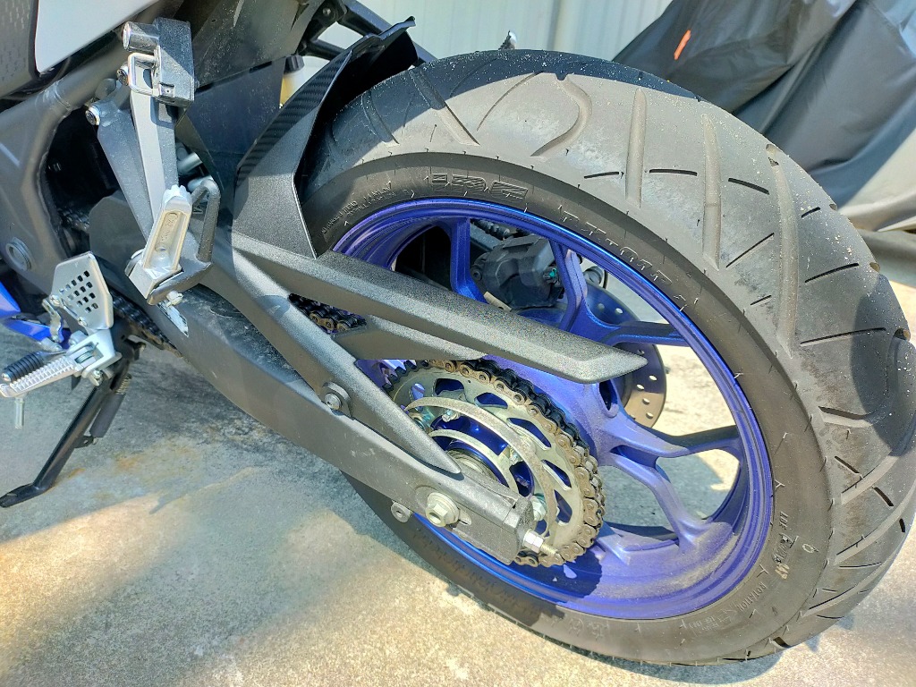 MOS MT-25 MT-03 YZF-R25 YZF-R3 リアフェンダー マッドガード