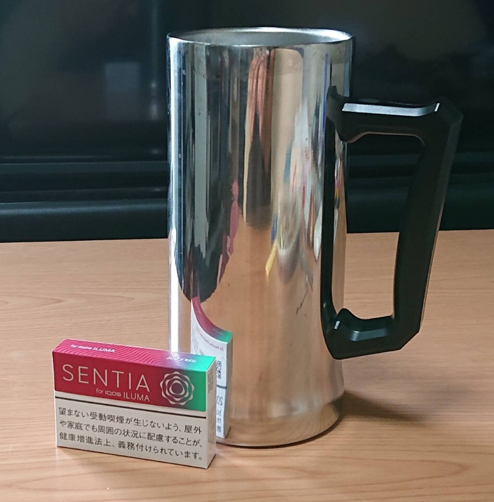 Sinqs ビールジョッキ 800ml 保冷 真空断熱 ステンレス