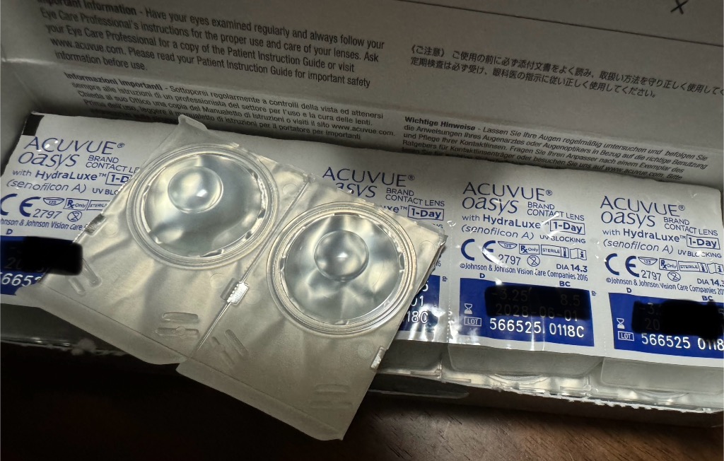 ACUVUE コンタクトレンズ1DAY ワンデーアキュビューオアシス90枚×2箱 