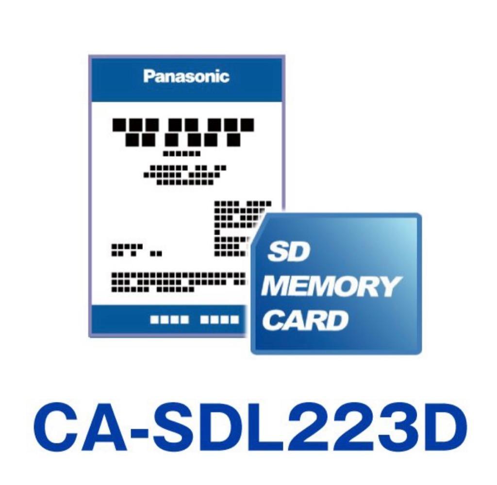 CA-SDL223D パナソニック Panasonic ストラーダ カーナビ 地図更新ソフト 2022年度版