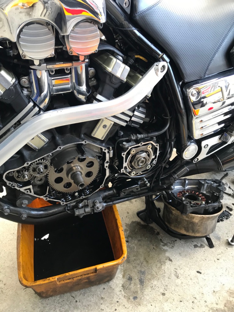 ワイズギア VMAX1200 ステーターコイル ジェネレーター 純正互換品番