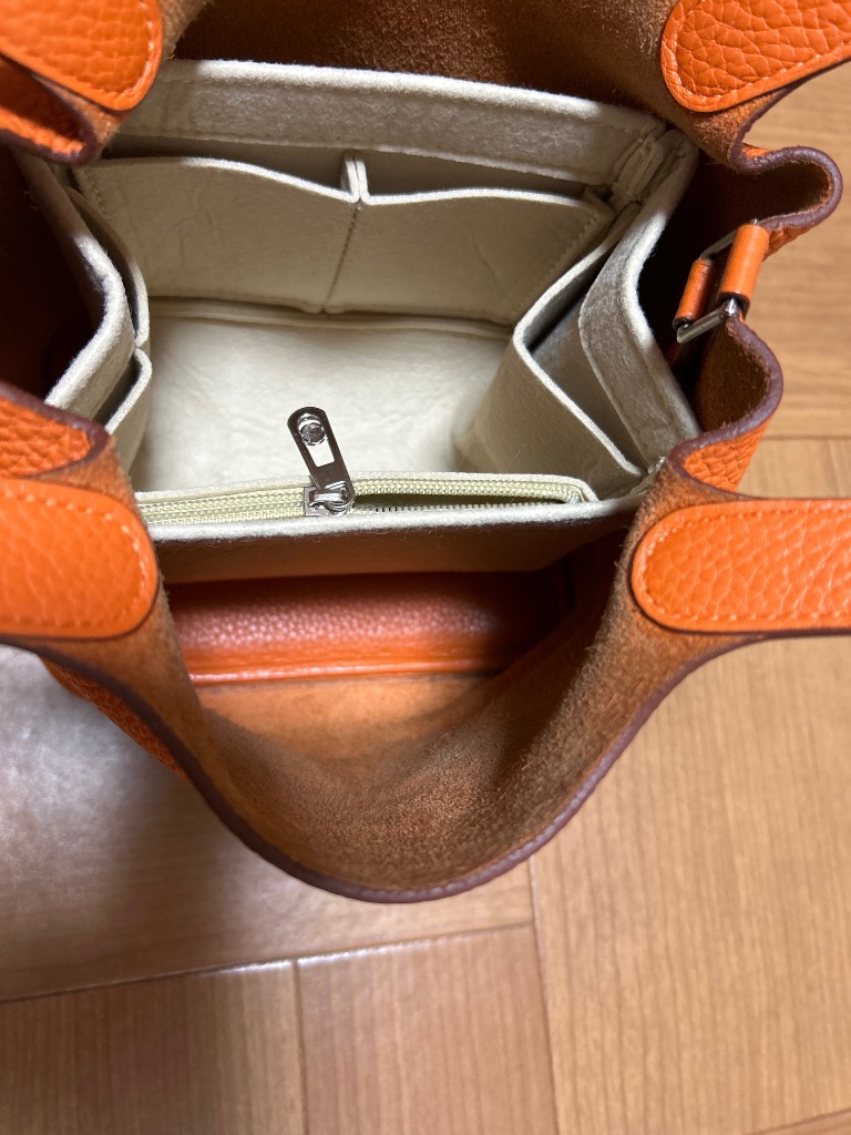 ピコタン エルメス HERMES ピコタン対応 ベージュ グレー ピコタン エルメス HERMES ピコタン対応 ベージュ グレー