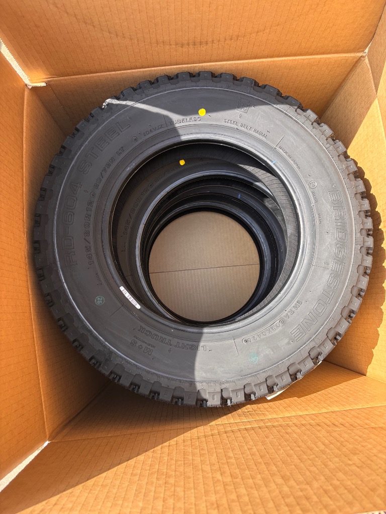 BRIDGESTONE（ブリヂストン） 《2026年製》 604V 145/80R12 LT 80/78N