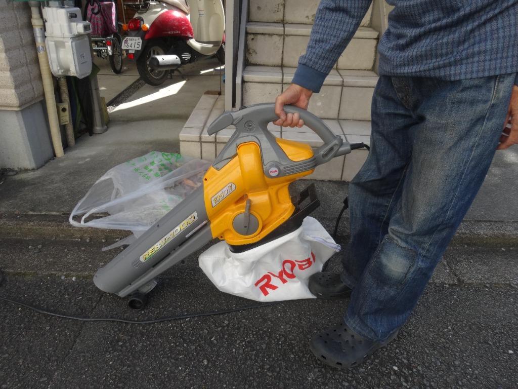 ブロワバキューム リョービ 京セラ RESV-1000 RYOBI ブロワー ブロワ 送風機 家庭用 小型 ハンディブロワー バキューム 集塵機 :  000000118626 : attention - 通販 - Yahoo!ショッピング