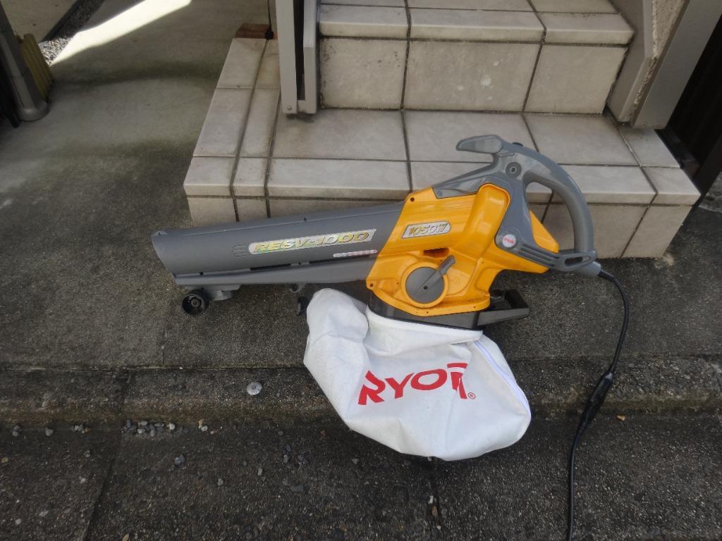 最大64％オフ！ 京セラ 旧RYOBI リョービ バキュームブロア RESV-1000 集塵機 清掃 吸引 集じん nikko-b