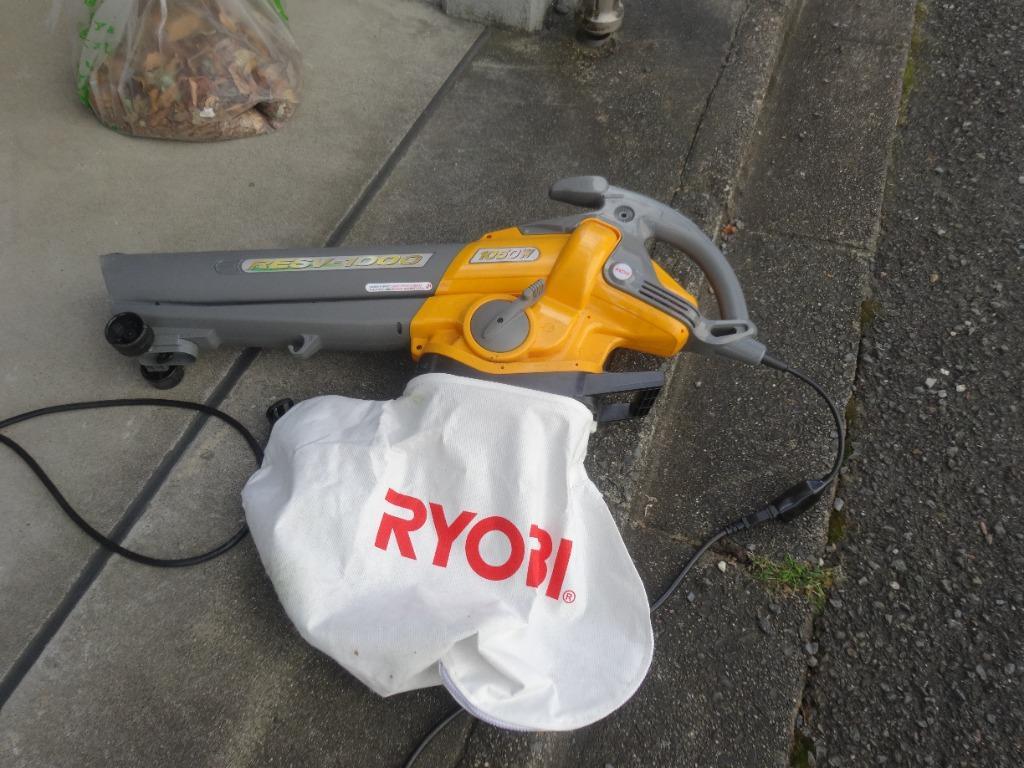 RYOBI リョービ ブロワバキューム RESV-1000 ワイドノズル付 リョービ ブロワバキューム RESV-1000 - 工具通販クニモトハモノ