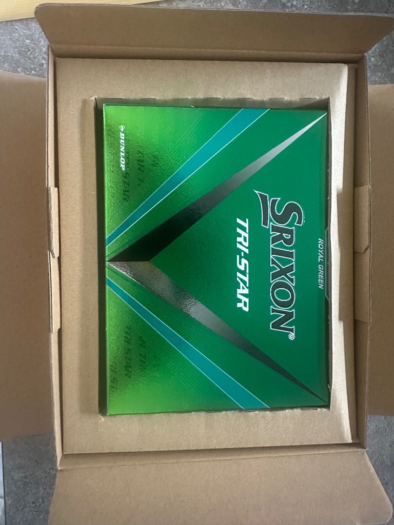 SRIXON 【即納】 1ダース スリクソン トライスター ロイヤルグリーン