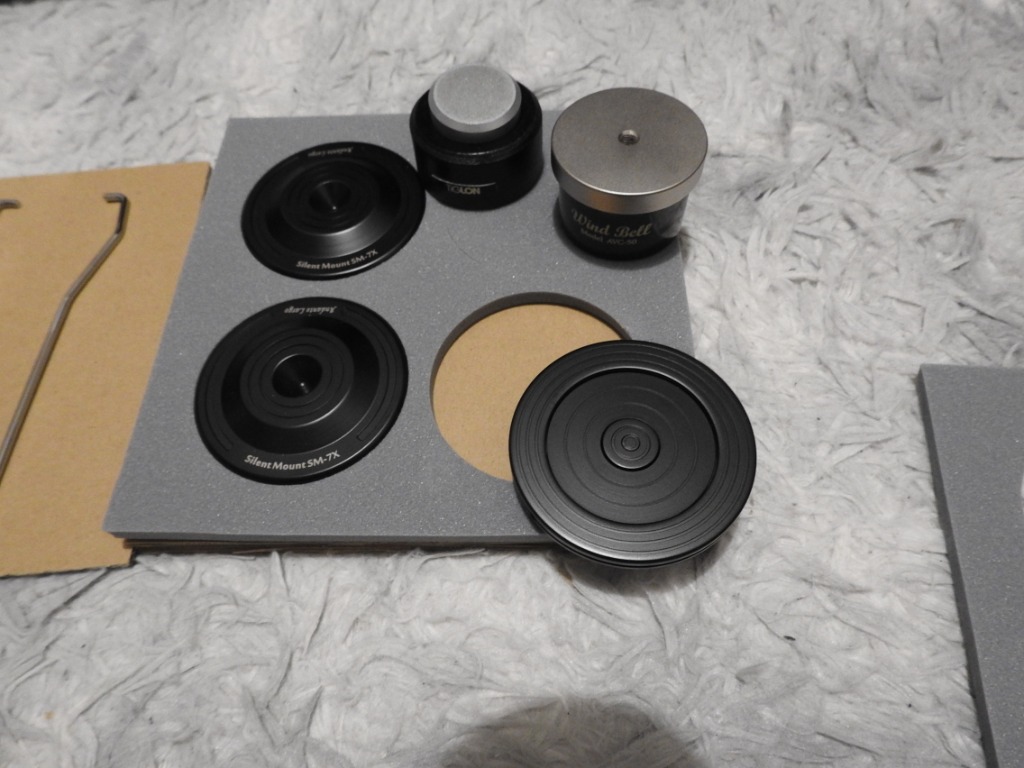 Andante Largo Silent Mount SM-7X ブラック8個