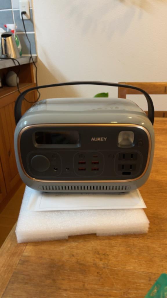 AUKEY ポータブル電源 297wh 定格300W 約300Wh 82500mAh DC/AC