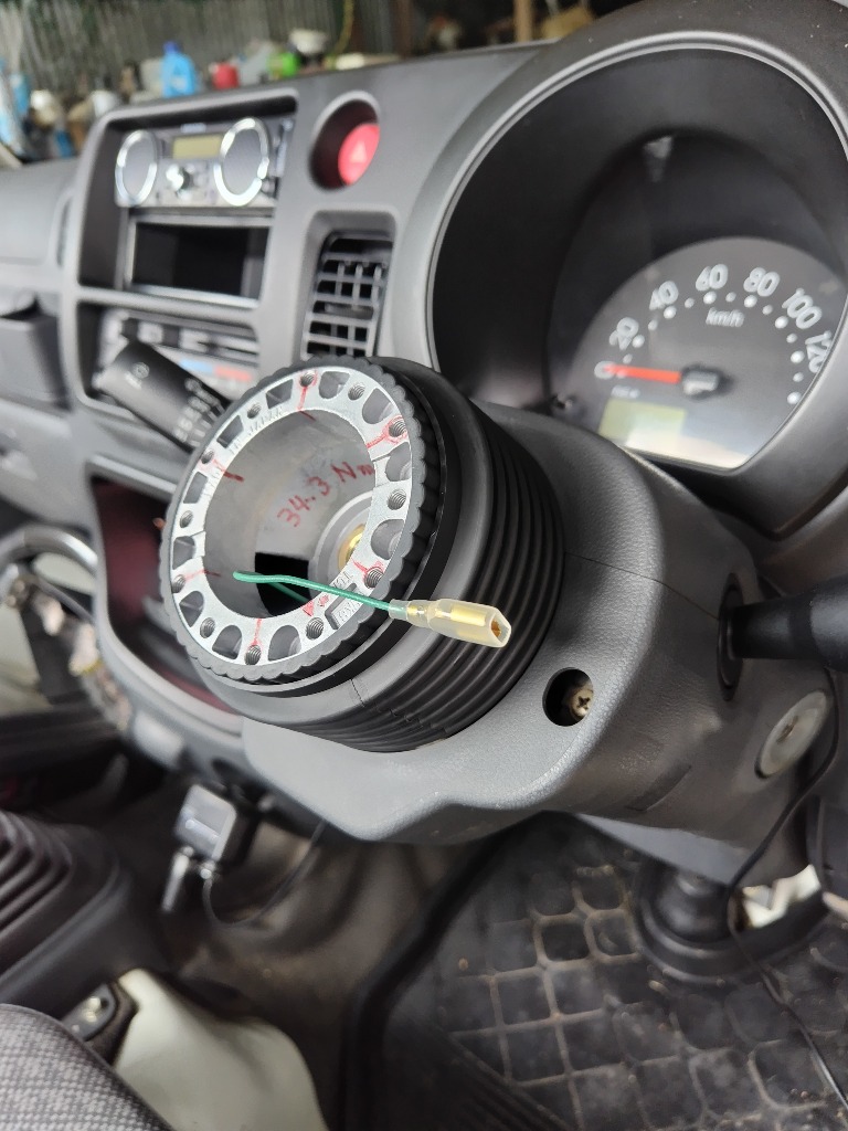 HKB SPORTS ステアリングボス ハイゼットトラック S200C S200P