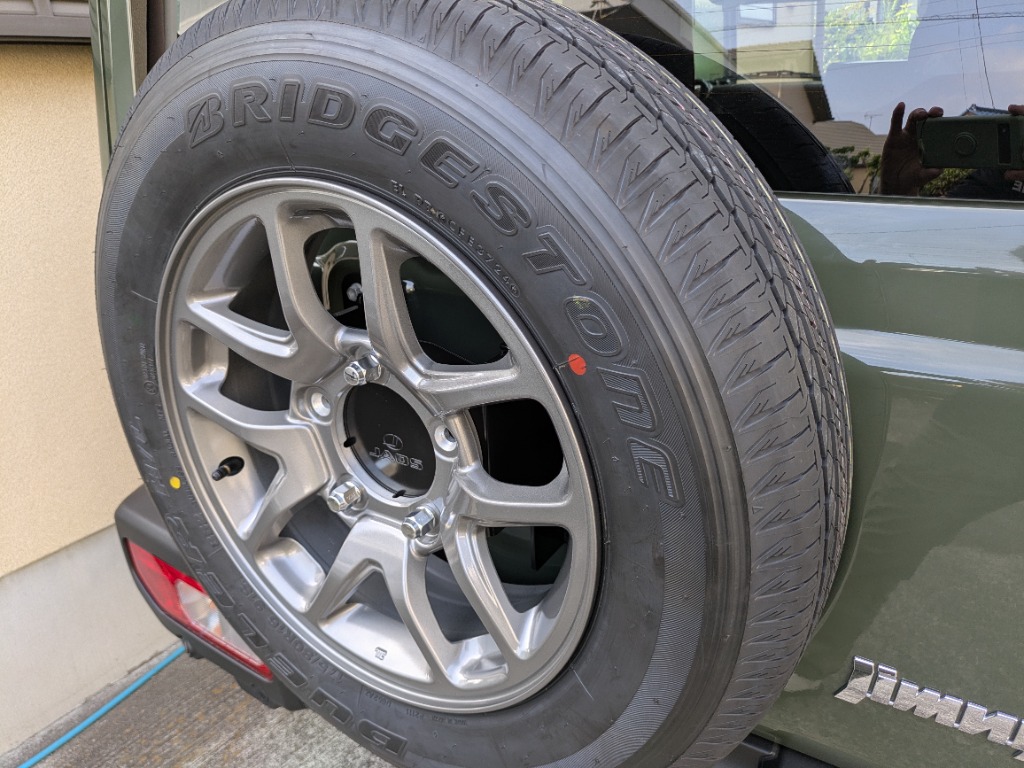 JAOS ジャオス スペアタイヤブラケット ジムニー JB64W 2018/7