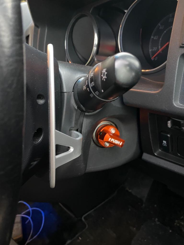 X-Fang ビレットIGスイッチ オレンジ デリカD:5 CV1W CV2W CV4W CV5W