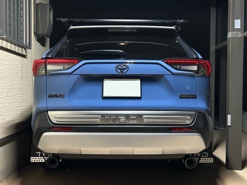TRD バックドアロアガーニッシュ RAV4 MXAA52 MXAA54 AXAH52