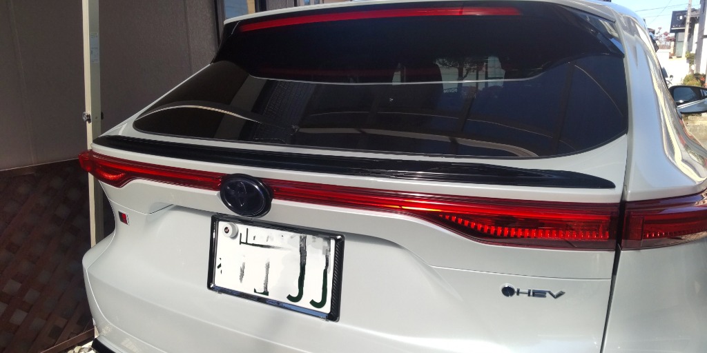 TRD GRバックドアスポイラー ハリアー AXUH80 AXUH85 MXUA80