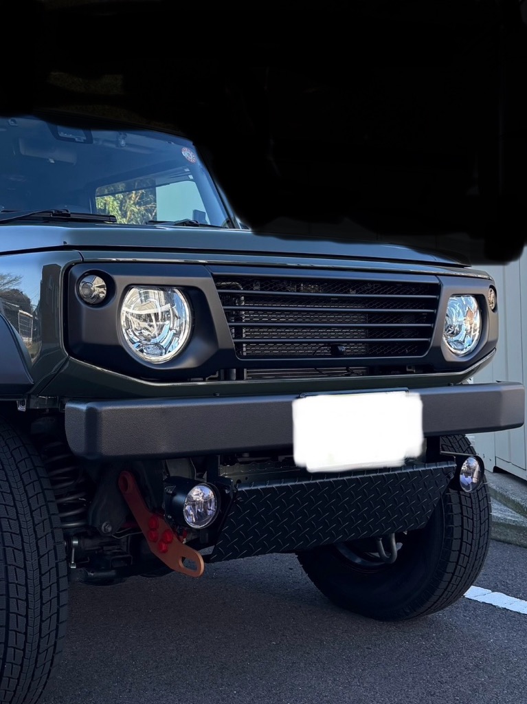 JB64/JB74/JC74】オールドスクール バンパー/スキッドプレート付