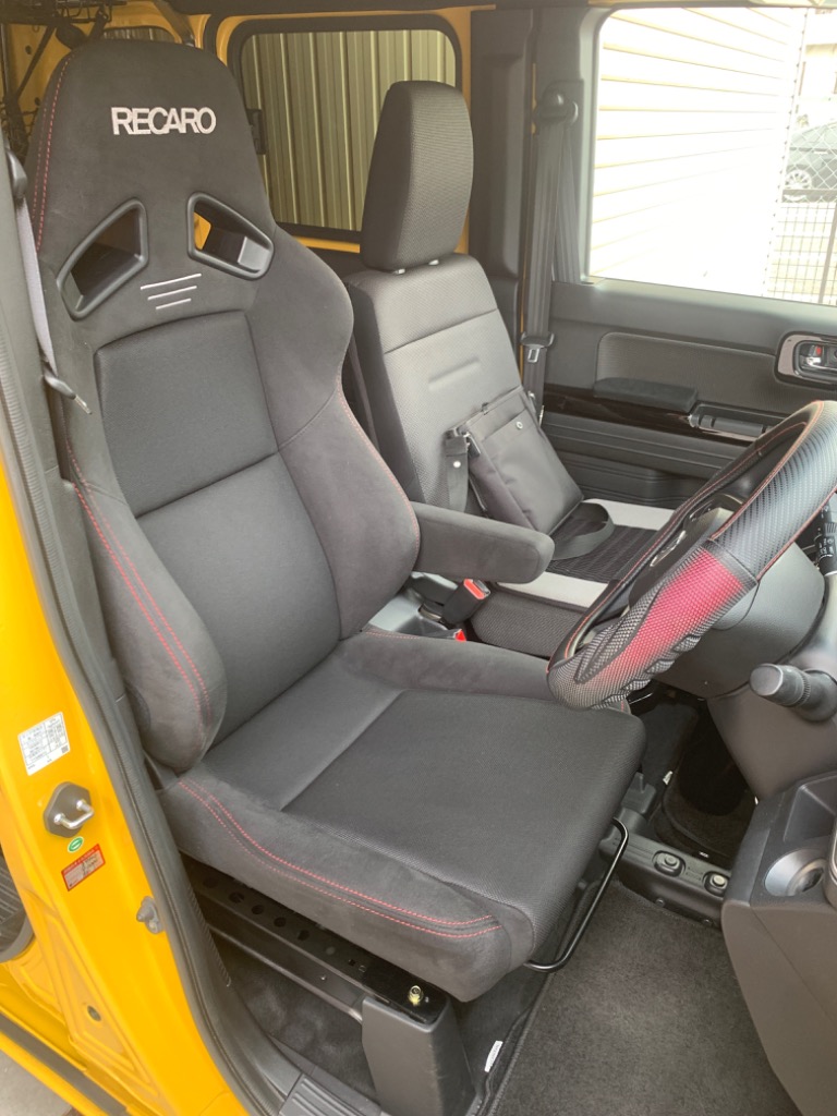 カワイ製作所 RECARO 運転席 シートレール レカロ ホンダ N VAN JJ1 