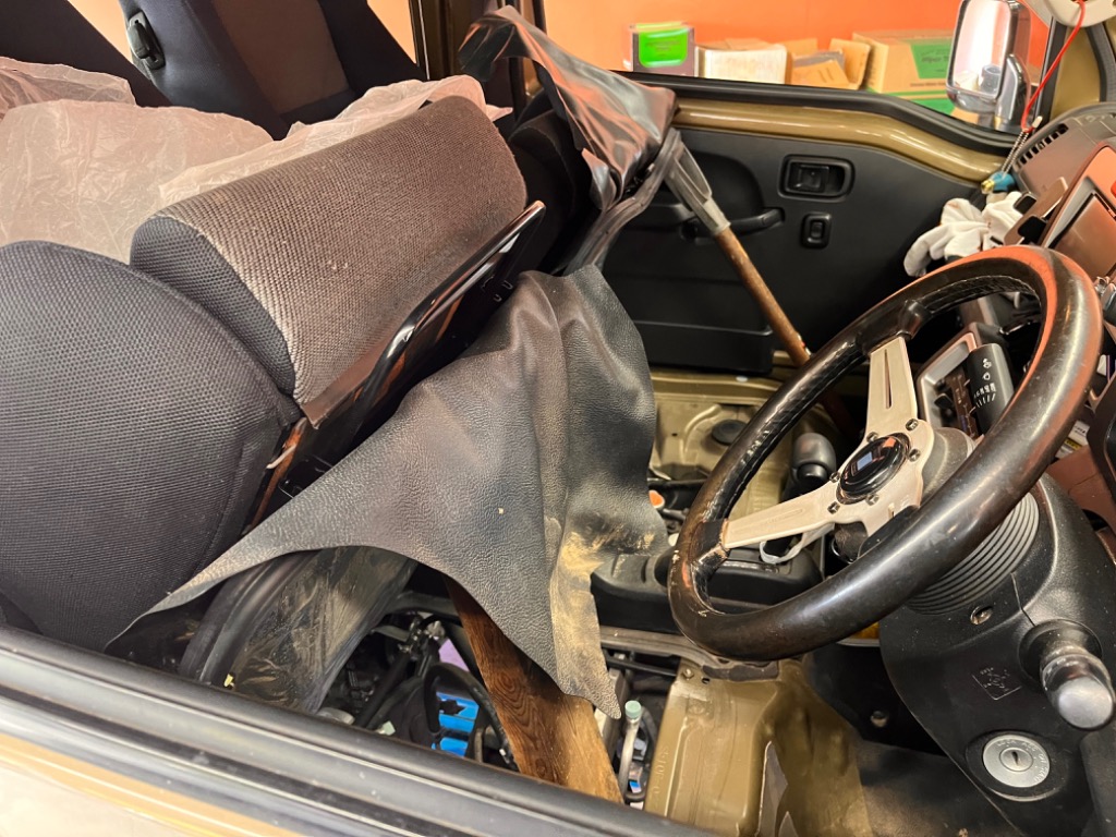 カワイ製作所 ハイゼットジャンボ S500P S510P シートレール 運転席