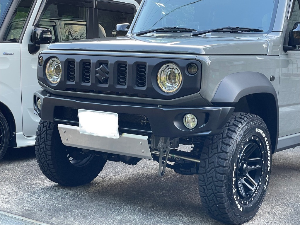 ショウワガレージ スキッドプレート シルバー E00039 ジムニー