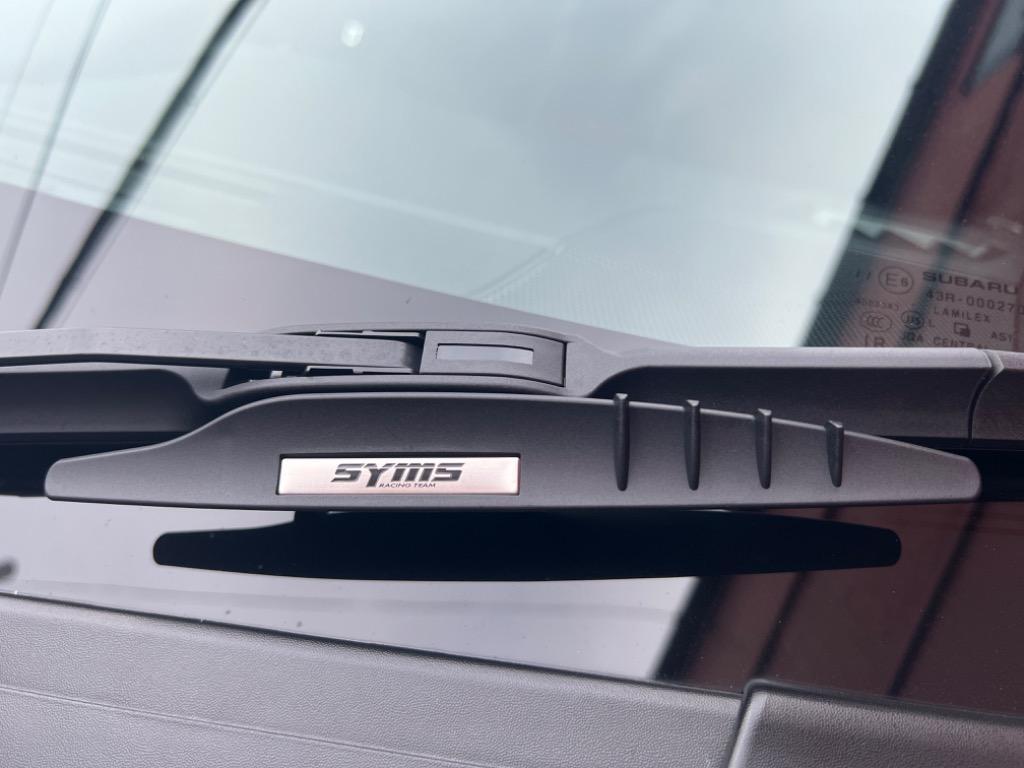 在庫有】SYMS シムス エアロワイパーデフレクター Y090299014 スバル WRX STI/S4／レヴォーグ／インプレッサ／XV