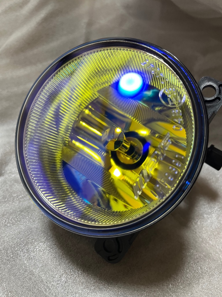 IPF フォグランプ ハロゲン 車用 H8 丸形 直径90mm イエロー 12V用 1個