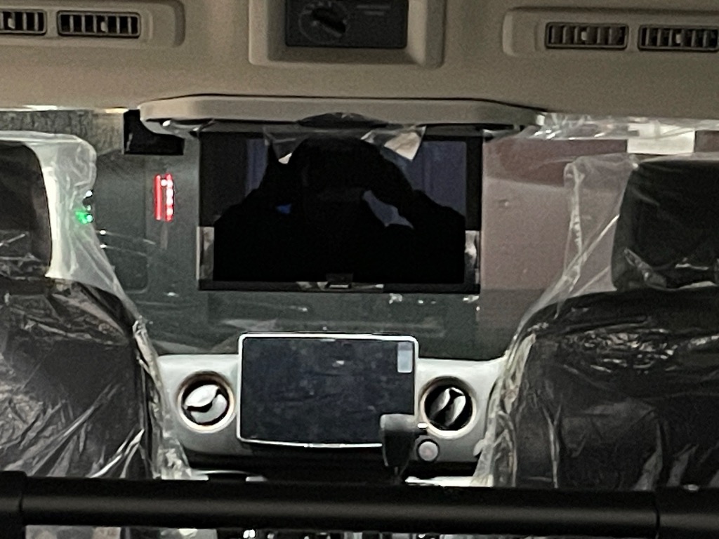 ALPINE（アルパイン） KTX-N120RV-CV-26VG 12.8型リアビジョン取付