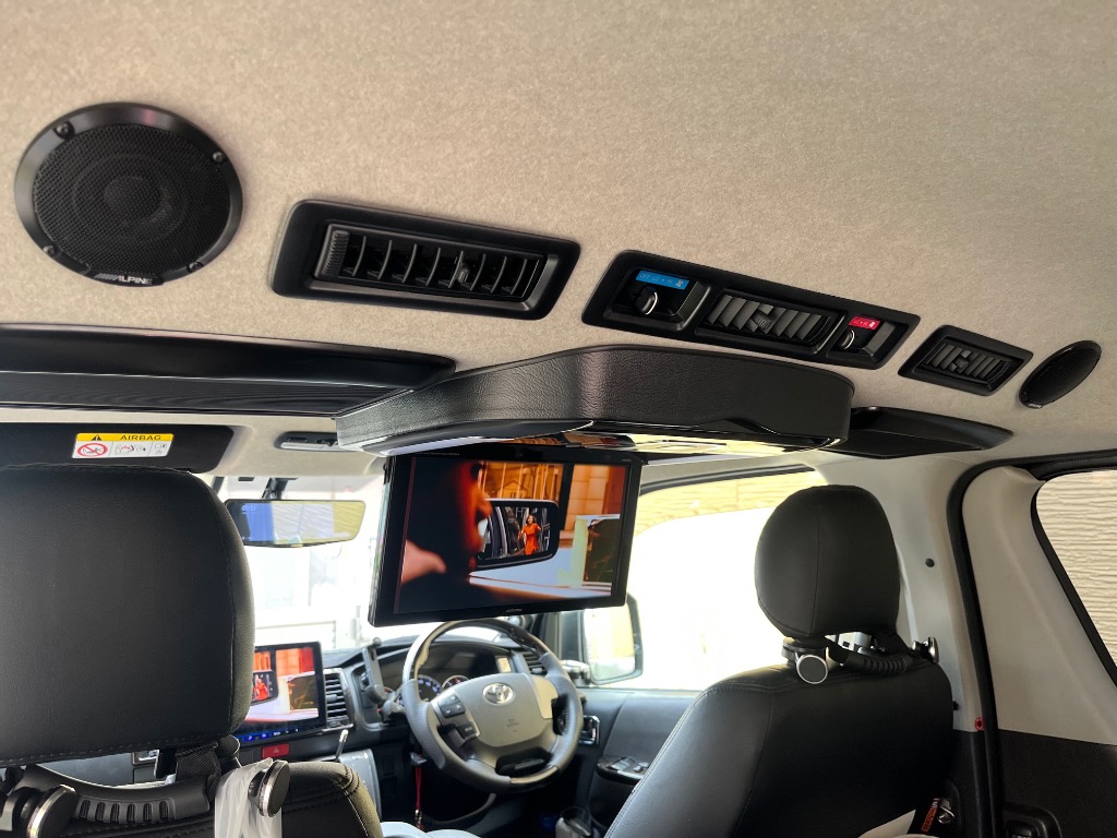 ALPINE アルパインALPINE PXH12X-R-B 12.8型LEDWXGAリアビジョン