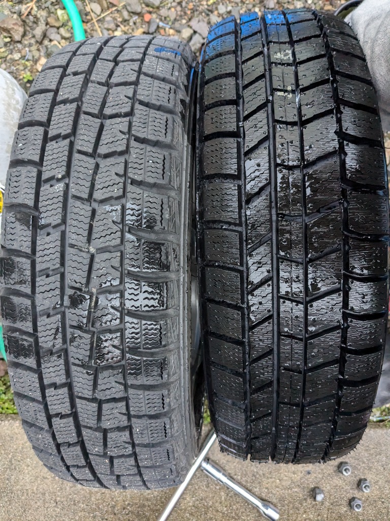 155/65R13 スタッドレスタイヤ オートバックス ノーストレックN5