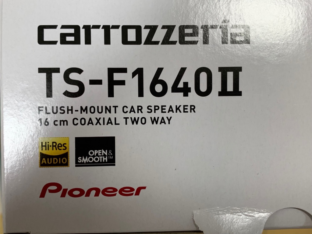 カロッツェリア carrozzeria パイオニア TS-F1640-2 16cm