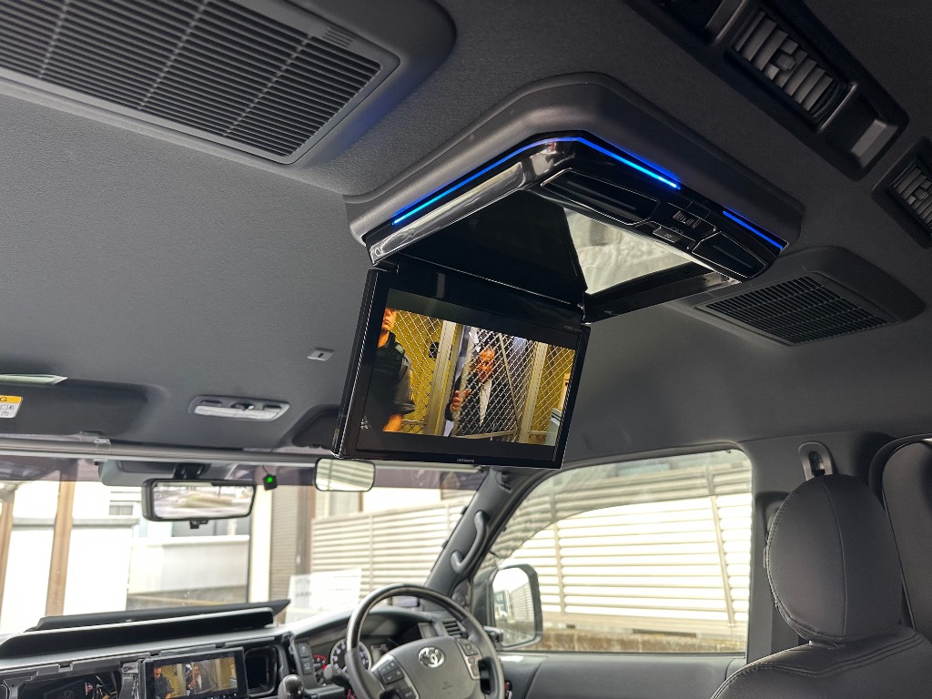 カロッツェリア carrozzeria TVM-FW1100ll-B フリップダウンモニター