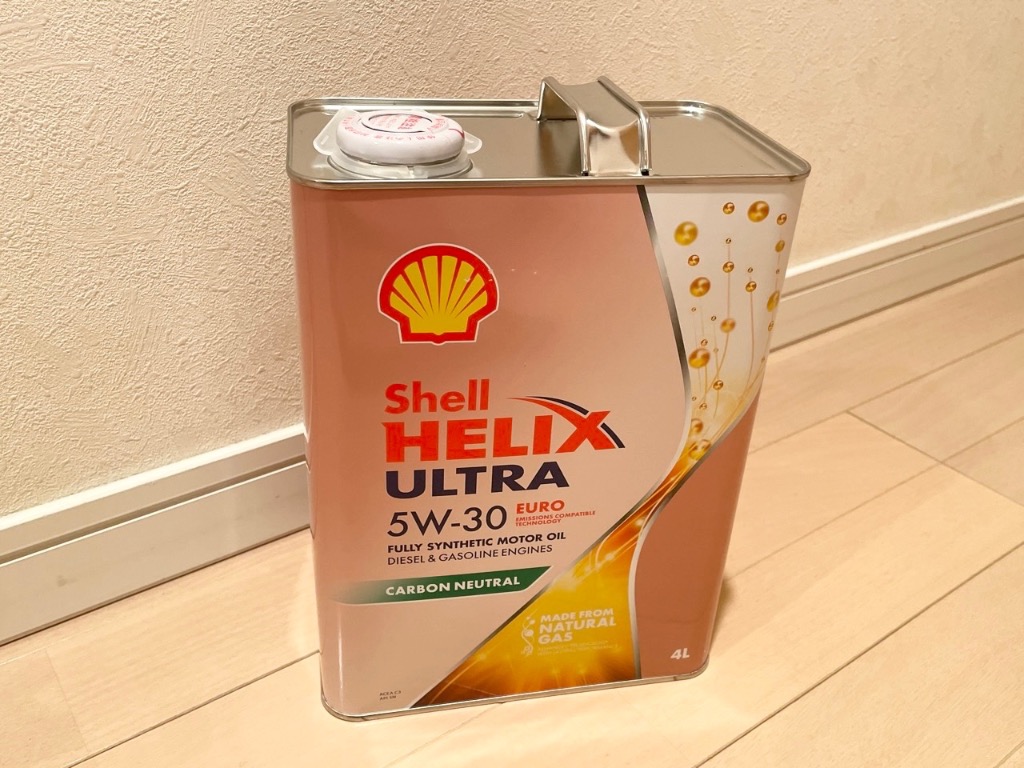SHELL シェル HELIX ULTRA EURO 5Wー30/SN/4L 合成油